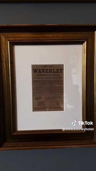 Discover the Old Waverley Hotel in Summer Edinburgh