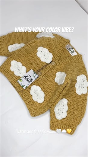 Crochet Baby wears| Kids clothes brand in Osun state on Instagram: "Every color has its own vibe, which of these suits your little one?🤭 The Carton/Nude Cloud Cardigan: For the your little sunshine to look classic💛 The Sky Blue Cloud Cardigan: For your little handsome Bobo to look calm and peaceful💙 The Pink Daisy Cardigan: For your little princess to wear the softness of being a girl🩷 The Ocean blue Daisy Cardigan: For your stylish girl to maintain that cool and Unique fashion look🩵 Rememb