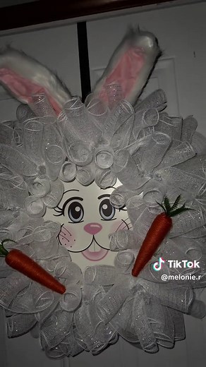DIY Easter Bunny Wreath Tutorial