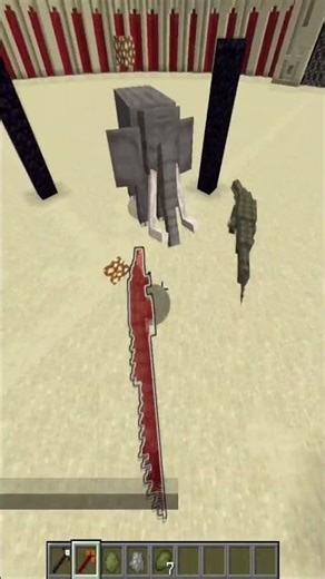 ELEFANTE vs COCODRILO - ¿Quién gana? #minecraft #shorts