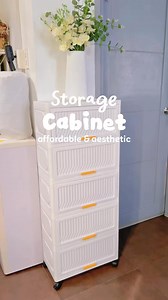 may extra storage na naman pa pg lagyan ng kung anek anek para di kita ang loob #storagecabinet #plasticcabinet #cabinet #recommendations | Senyora Jüstina