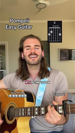 Easiest Song ever / learn Pompeii / in under 1min