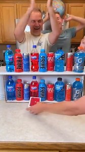 Red & Blue Drink Matching Game 😱 #game #challenge #family This video was produced by Network Media and Benson Crew | Play Together Stay Together