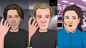 Terrorizing a Telemarketer with Don Jamieson. The track is called Double Talk off of Terrorizing Telemarketers Vol. 5. Animation by Cokelogic. | Jim Florentine