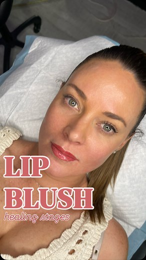 ✨ THE STAGES OF LIP BLUSH ✨ If you’re thinking about getting Lip...