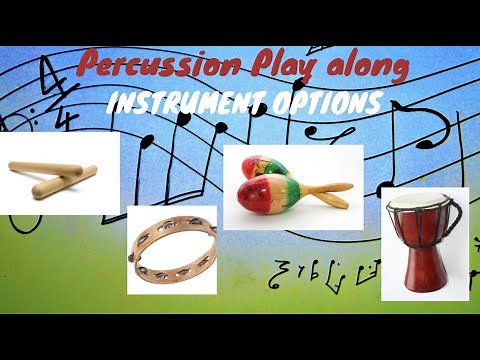Percussion Instrument Play along with Ta and Ti Ti