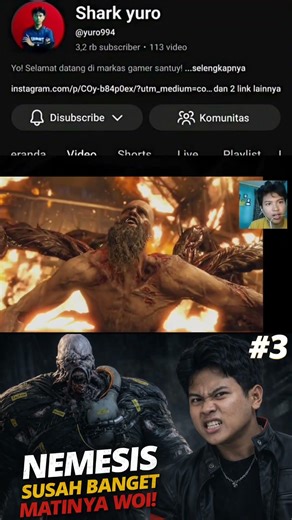 boss fight re4 #residentevil #sharkyuro #games #shortvideo #videoshort