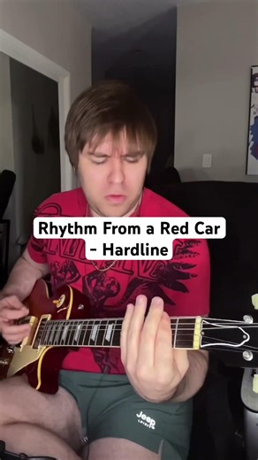 Rhythm From a Red Car - Hardline (Guitar Cover)