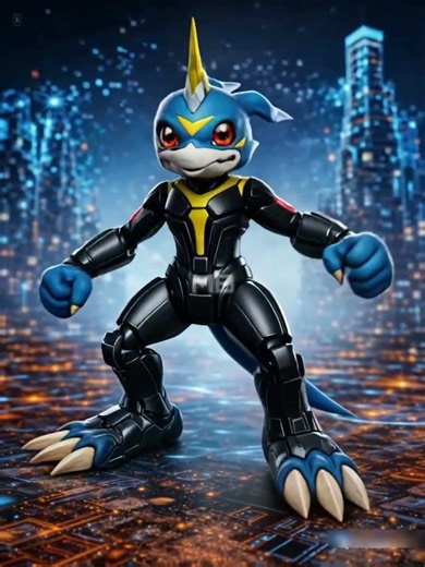 Semua Evolusi Veemon Digimon Adventure 02 made by A.I #digimon #digimonadventure02 #veemon #fyp