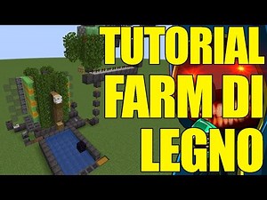 FARM DI LEGNO AUTOMATICA : 10'000 LOG/h |Full automatica 1.19 - 1.19.2 | TUTORIAL ITA | JAVA ONLY