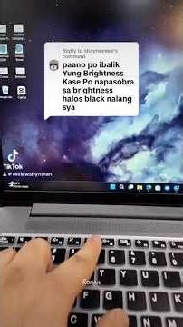 Lenovo Ideapad Slim 3 15IRH8 Brightness Adjustment