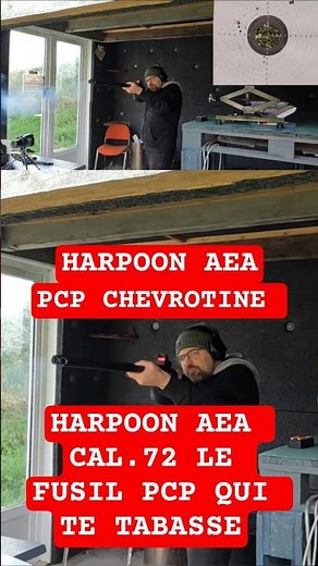 HARPOON AEA cal.72 buckshot! Absolutely insane