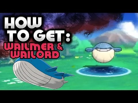 How to Catch Wailmer & Evolve into Wailord - Pokemon Omega Ruby and Alpha Sapphire