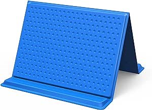 Cell Phone Stand Holder with Adjustable Angle – Widely Compatible, Portable Cell Phone Holder – Cell Phone Stand for Desk, Office, Home – Non-Slip Silicone Smartphone Mobile Phone Dock, Blue