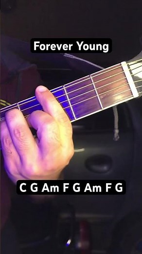 Forever Young 🎸 #guitar #foreveryoung #guitarlesson