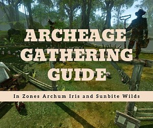 Historical "Archeage": Gathering Guide for Archum Iris and Sunbite Wilds