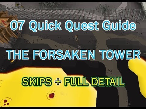 [OSRS] The Forsaken Tower Quick Quest Guide