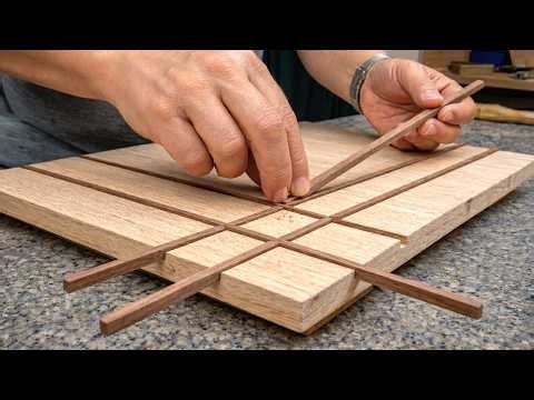 When Wood Becomes Art – A Stunning Interlocking Wood Design