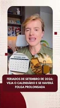 September 2026 holidays: check the calendar to see if there's a long weekend