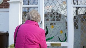 Senior Woman Walks Along Path Unlocks Stock Footage Video (100% Royalty-free) 6212960 | Shutterstock