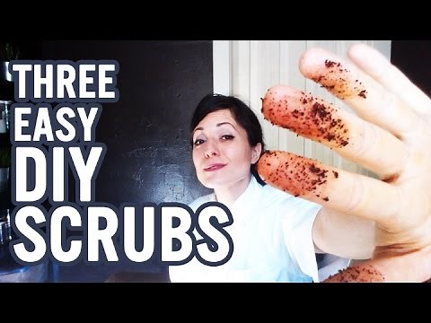 Three Easy DIY Scrubs | Natural Body Scrub Recipes...| SimpleCareSteph