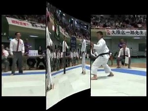 第55回全国空手道選手権大会鳥羽 智史 VS 粂田 力