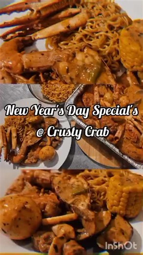 Crusty Crab Seafoodboil.. From the Sea,For the Soul Start your new year So-fish-ticated with Crusty Crab... #crab #lobster #seafoodboil #seafood #crustycrabjhb