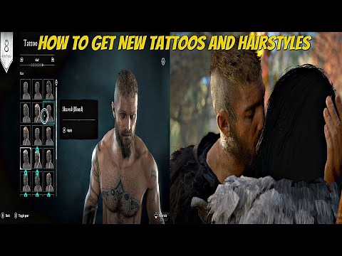 Assassin's Creed Valhalla - How To Get Tattoos, Beards and Hair To Customize (AC Valhalla 2020)
