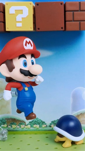 I tried displaying the Super Mario figure "Nendoroid"! #Shorts #mario #Figure