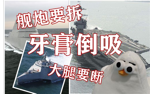 舰炮要拆 大腿要断 牙膏倒吸,不太妙的美国海军先进项目