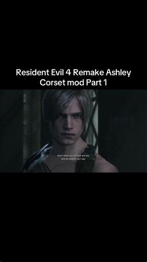 Resident Evil 4 Remake Ashley Corset Mod Overview