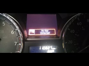Infinity Won't Start No Key Detected Key ID Incorrect Solution QX60