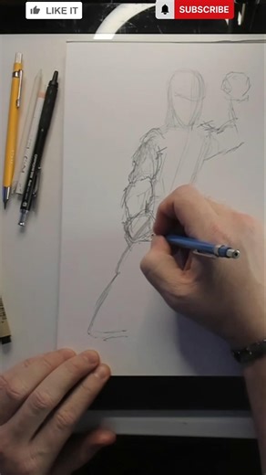How Sam Keith's Technique Brought Chuck Norris to Life #Drawing #ArtShorts