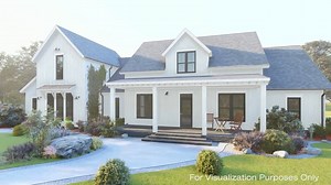 7.5K views · 26 reactions | You're going to love Plan 041-00169 朗 Explore the outside and inside of this Modern Farmhouse house plan with our virtual tour! This 2,742 sq. ft. Modern Farmhouse house features 4 bedrooms, 3.5 bathrooms, a vaulted great room, an extra nook, and a 2-car garage. Visit our website to learn more about this house plan today: https://bit.ly/3ZIAHYR | America's Best House Plans | Facebook