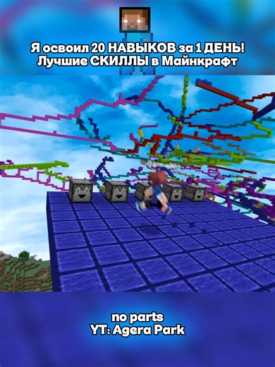 Mastering 20 Minecraft Skills in Just One Day!