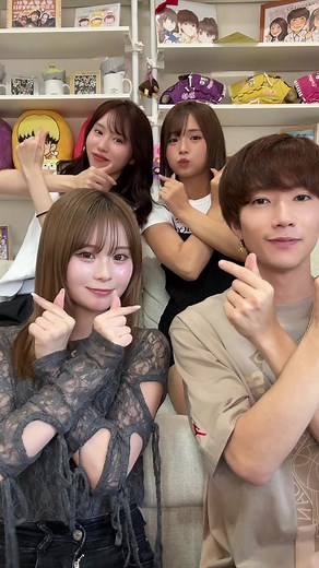 くわずぎらいの振り付けコラボ動画