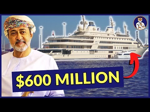 Inside Sultan of Oman's $600,000,000 Al Said Yacht
