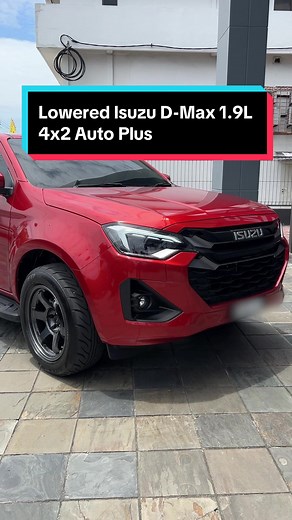 Lowered Isuzu D-Max 1.9L 4x2 Auto Plus Review