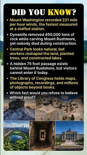 How Famous American Places Were Shaped