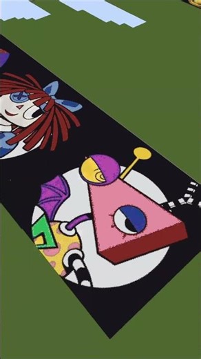 The Amazing Digital Circus Zooble (256 X 256 Blocks) / #minecraft