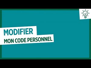 Tuto Nouveau Portail Client - Modifier Code Personnel