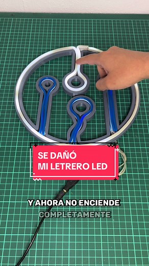 Se cayó mi letrero LED y hoy comienzo con la reparación | @La Electrónica | #LaElectronicaGT #LetreroLED #LetreroLuminoso #Impresion3D #Impresora3D #TiraLED