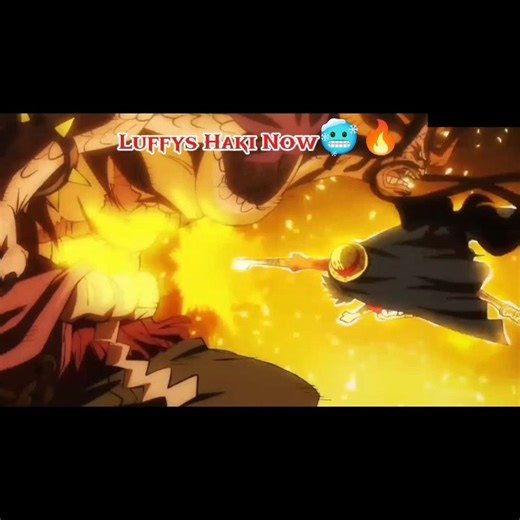 Luffys Haki Before Vs Now💀🔥 #OnePiece #Luffy #edit