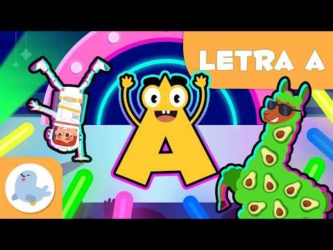 Letter A 🚀🎵 The new ALPHABET from Smile and Learn