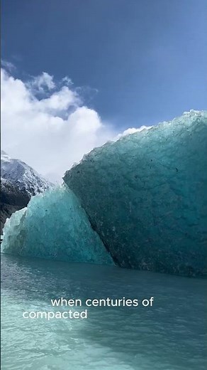 Why Glacier Ice Glows Blue | Nature Explained