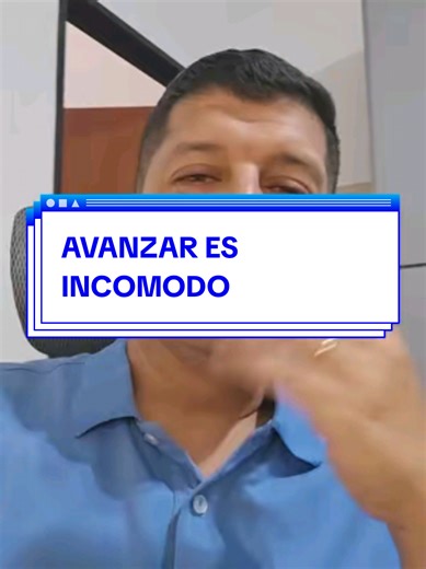 El éxito es incómodo para otros y para uno mismo. Si hay ruido significa que estas avanzando