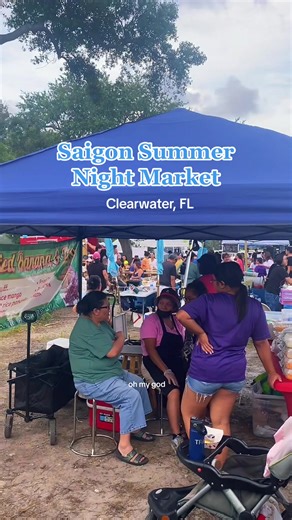 Saigon Summer Night Market Tampa Clearwater 🌴 open Sat 6-11 pm & Sun 5-10 pm 📍14100 US-19 Frontage Rd N Clearwater, FL 33764 #floridafinds #floridafindings #thingstodoinflorida #tampafoodie #tampafoodies #floridanightmarket #asiannightmarket #floridafoodie