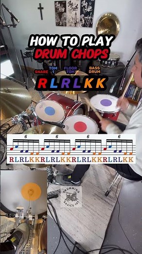 How to Play Drum Chops for Beginners 🥁