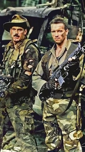 PREDATOR – did they undergo rigorous training? #predator #arnoldschwarzenegger #alien