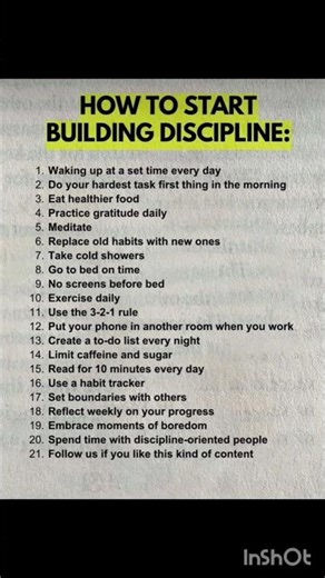 How to Build Discipline Daily | 21 Habits That Will Change Your Life